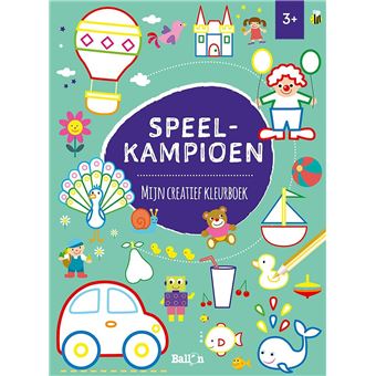 Mijn creatief kleurboek 3+