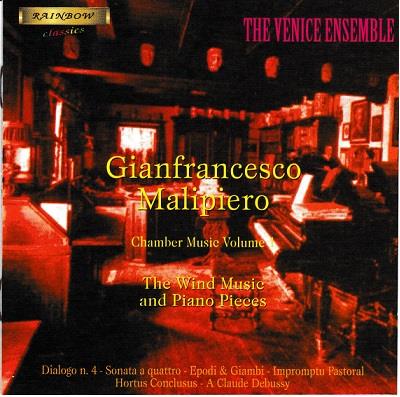 Chamber Music Volume 1, The Wind Music & Piano Pieces