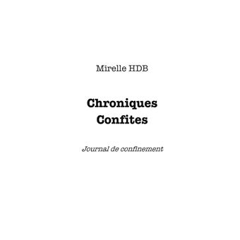 Chroniques Confites