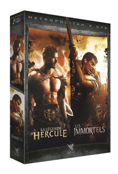 Coffret La Légende d'Hercule Les Immortels DVD