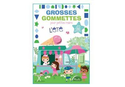 L'été - Grosses gommettes pour petites mains - Marcella Grassi - broché