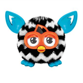 Peluche intéractive Furby Furblings Zig Zag Noir Blanc - 1