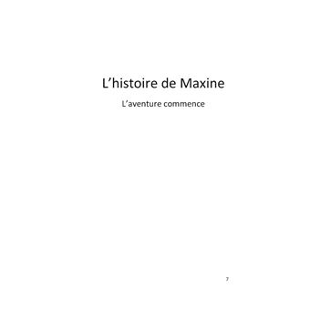 L'histoire de Maxine