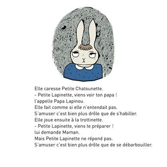 Petite Lapinette est à l'heure à l'école