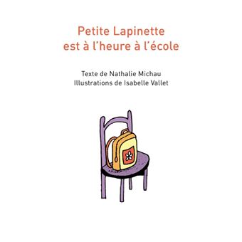 Petite Lapinette est à l'heure à l'école