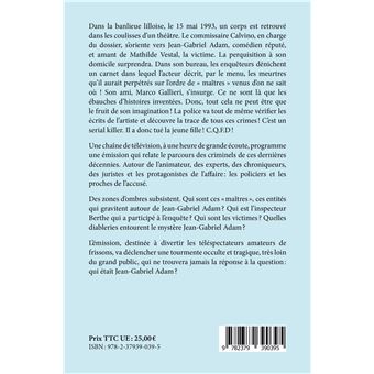 La peau du personnage