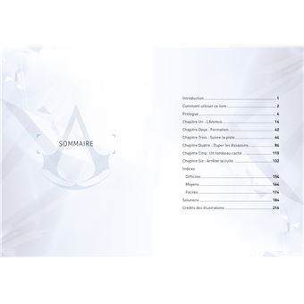 Assassin's Creed Escape room Puzzle book