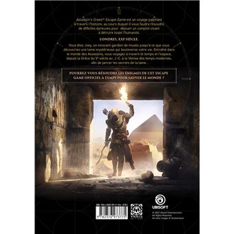 Assassin's Creed Escape room Puzzle book