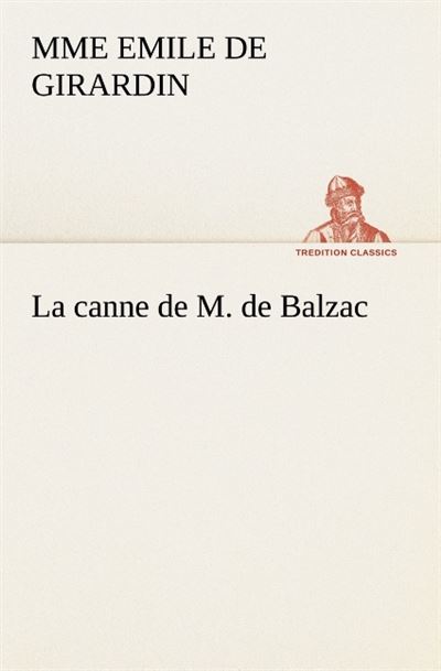 La canne de m de balzac