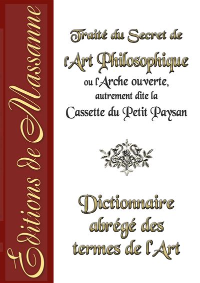Traité du secret de l'Art