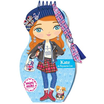 Minimiki - carnet créatif - Kate au Royaume-Uni - Collectif - broché