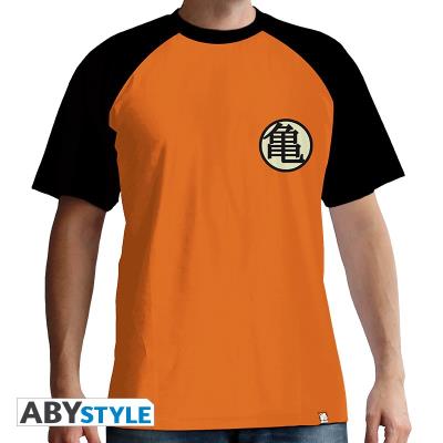 T-Shirt Kame Symbol Dragon Ball Z Sangoku Homme Taille XXL Orange Premium