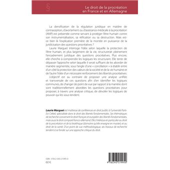Le droit de la procréation en France et en Allemagne