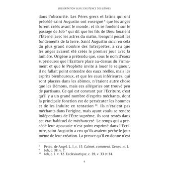 Dissertation sur l'existence des génies