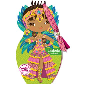 Minimiki - Carnet créatif  - Isabela au Brésil