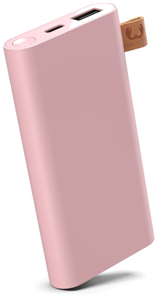 FRESH'N REBEL POWERBANK 6000 MAH USB-C DUSTY PINK
