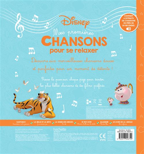 LES ARISTOCHATS - Mes Premières Chansons - Livre sonore - Disney