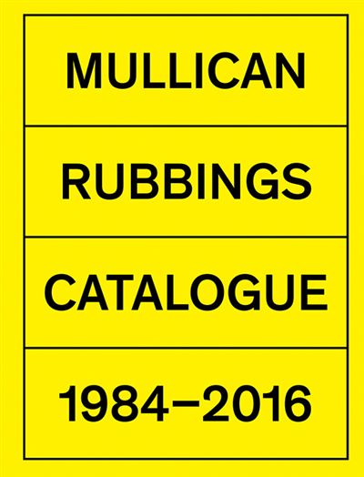 Rubbings catalogue 1984-2015