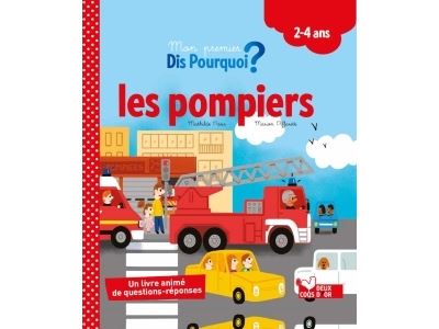Les pompiers - livre à volets
