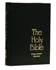 Bible KJV anglais, rigide, noire, compacte