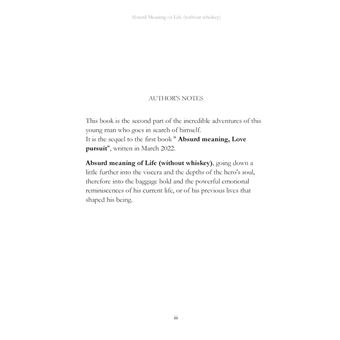 Absurd meaning of life (without whiskey)