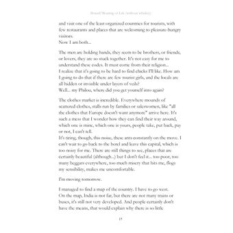 Absurd meaning of life (without whiskey)