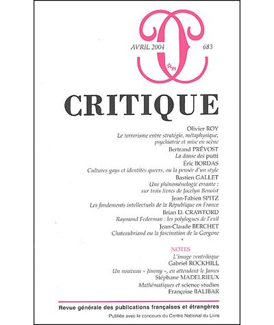 Revue critique 683
