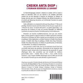 Cheikh Anta Diop : l'humain derrière le savant