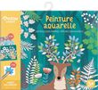 Ma pochette d'artiste - peinture aquarelle - forêt enchantée
