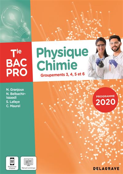 Physique Chimie Tle Bac Pro G3 G4 G5 G6 2021 Pochette élève Broché Nathalie