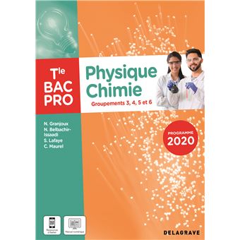 Physique - Chimie Tle Bac Pro G3, G4, G5, G6 (2021) - Pochette élève