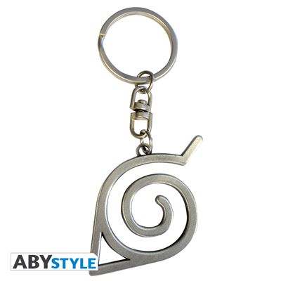 Porte-clés métal 3D Konoha Naruto Shippuden