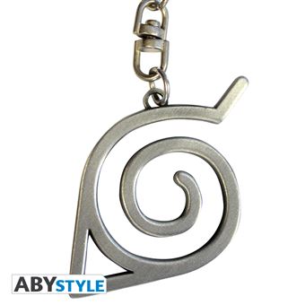 Porte-clés métal 3D Konoha Naruto Shippuden