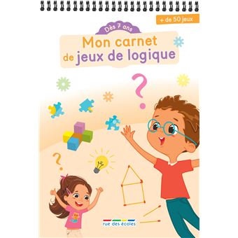Mon carnet de jeux de logique