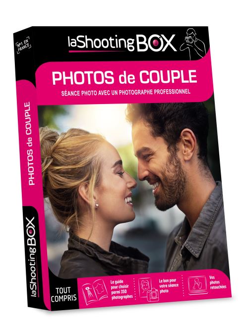 Coffret Cadeau LaShootingBox Photos de Couple