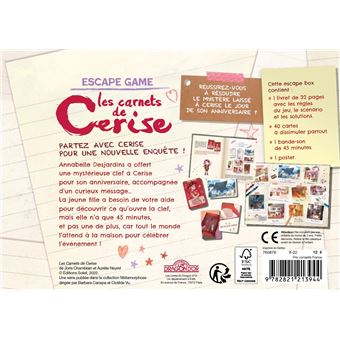 Les Carnets de Cerise Escape box