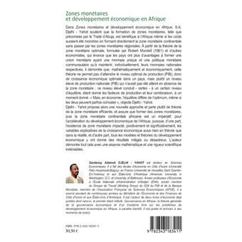Zones monétaires et développement économique en Afrique