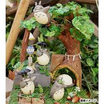 Assortiment de 6 figurines Mon voisin Totoro Ghibli Totoro 01
