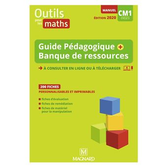 Outils pour les Maths CM1 (2020) - Banque de ressources du manuel sur CD-Rom avec guide pédagogique papier