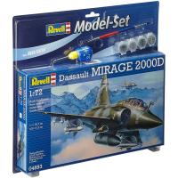 Maquette d'avion Revell 64893 Dassault Mirage 2000D Model Set 74 pièces