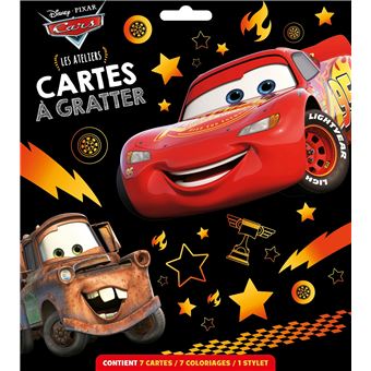 CARS - Pochette Cartes à gratter - Disney Pixar