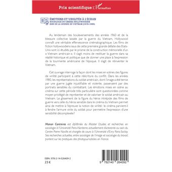 Emotions et virilités à l'écran