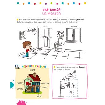 Hatier maternelle : mon cahier imagier pour apprendre l'anglais ; 3/6 ans -  Florence Doutremépuich, Françoise Perraud, Emilie Vanvolsem - Hatier -  Livre + CD Audio - Paris Librairies