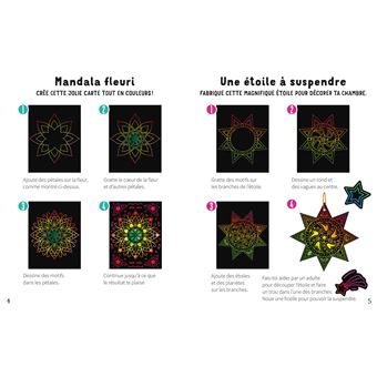 Multi-activités à gratter - Mandalas