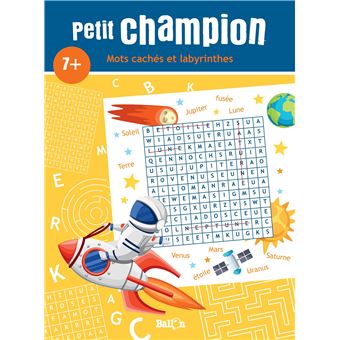 Mots cachés et labyrinthes 7+