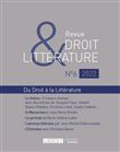 Revue Droit & Littérature N°6-2022