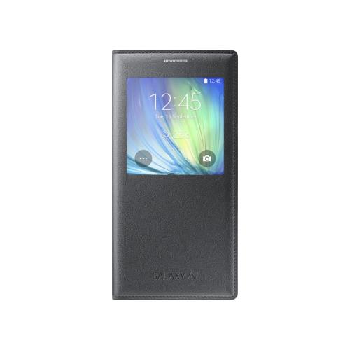 Etui à Rabat Samsung Sview Cover pour Galaxy A7, Noir