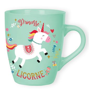 Princesse licorne - coffret avec mug
