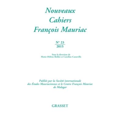 Nouveaux Cahiers François Mauriac