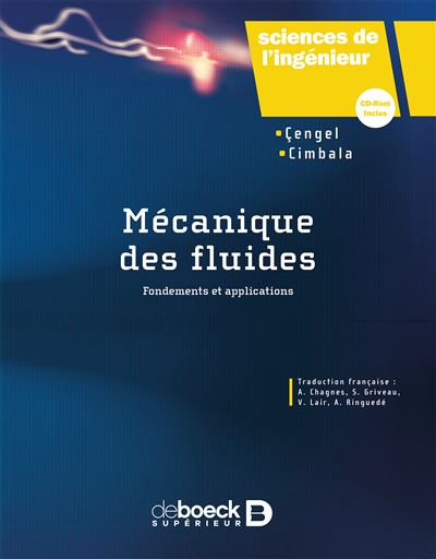 Mecanique des fluides avec CD Rom